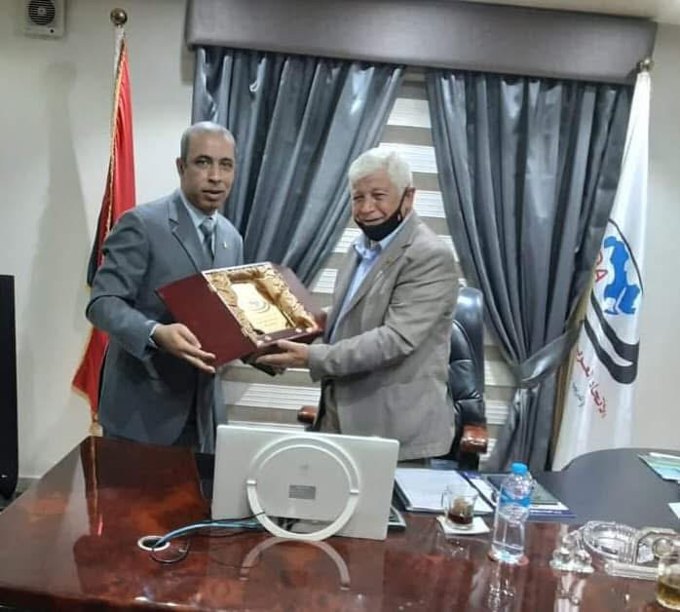 من لقاءات التعاون في مقر الاتحاد